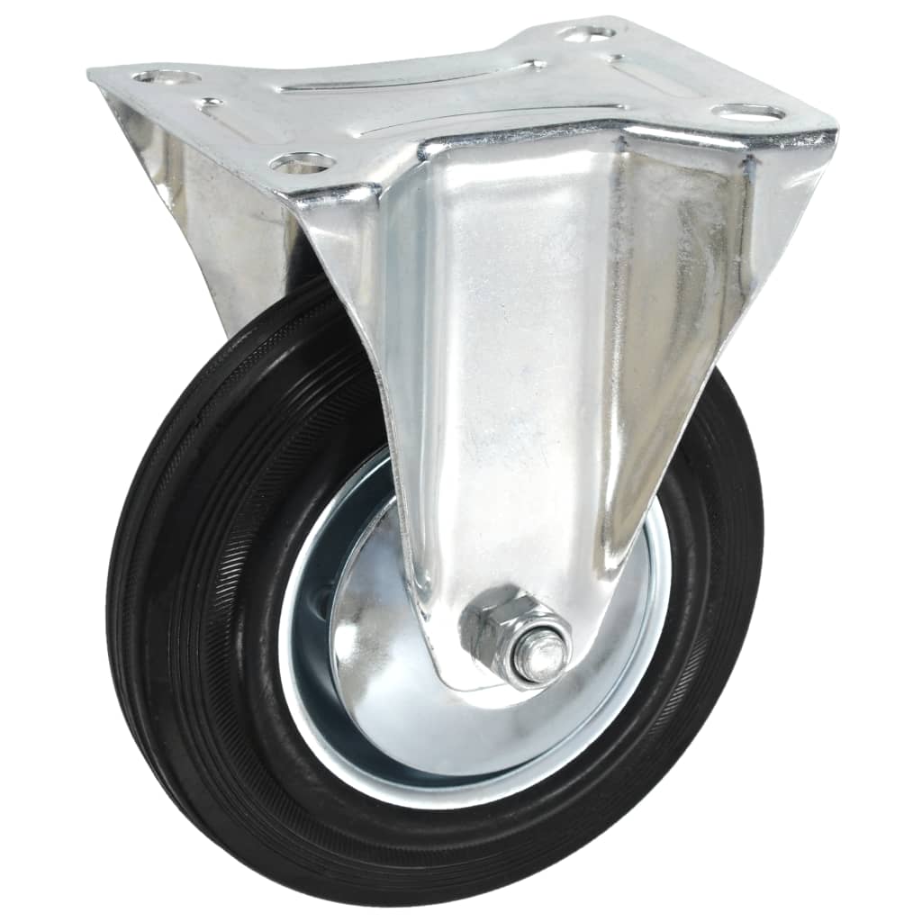 vidaXL Roți fixe, 12 buc., 160 mm vidaXL Roți fixe, 12 buc., 160 mm