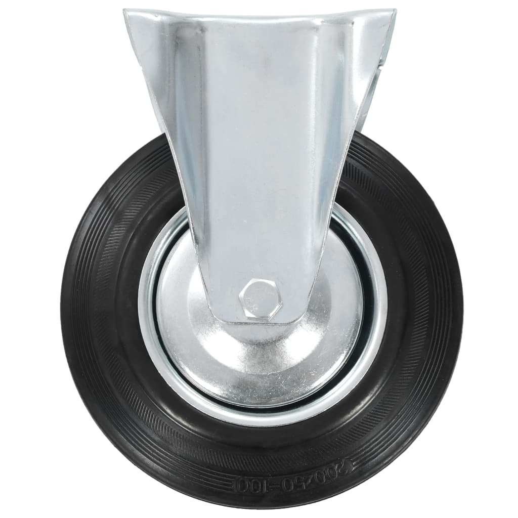 vidaXL Roți fixe, 8 buc., 200 mm vidaXL Roți fixe, 8 buc., 200 mm