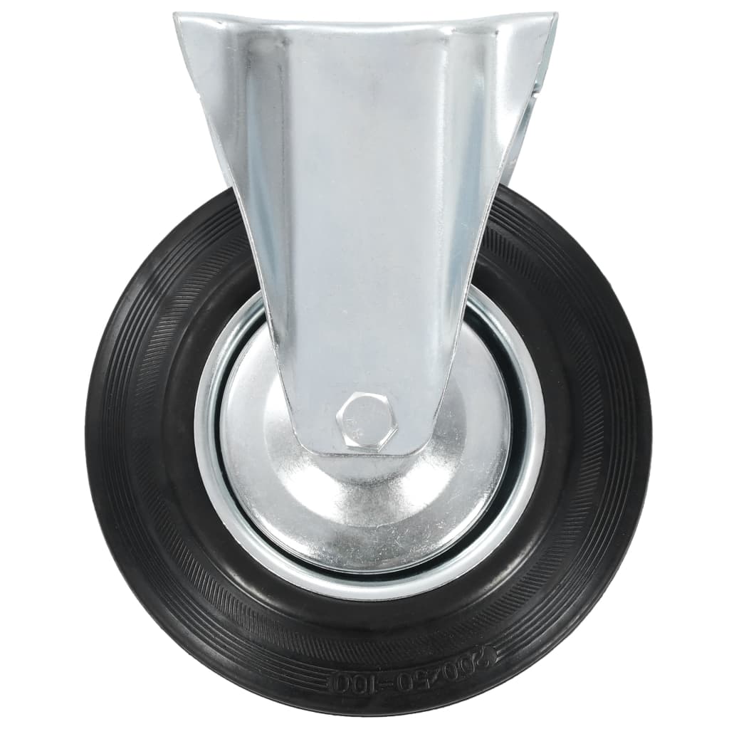 vidaXL Roți fixe, 12 buc., 200 mm vidaXL Roți fixe, 12 buc., 200 mm
