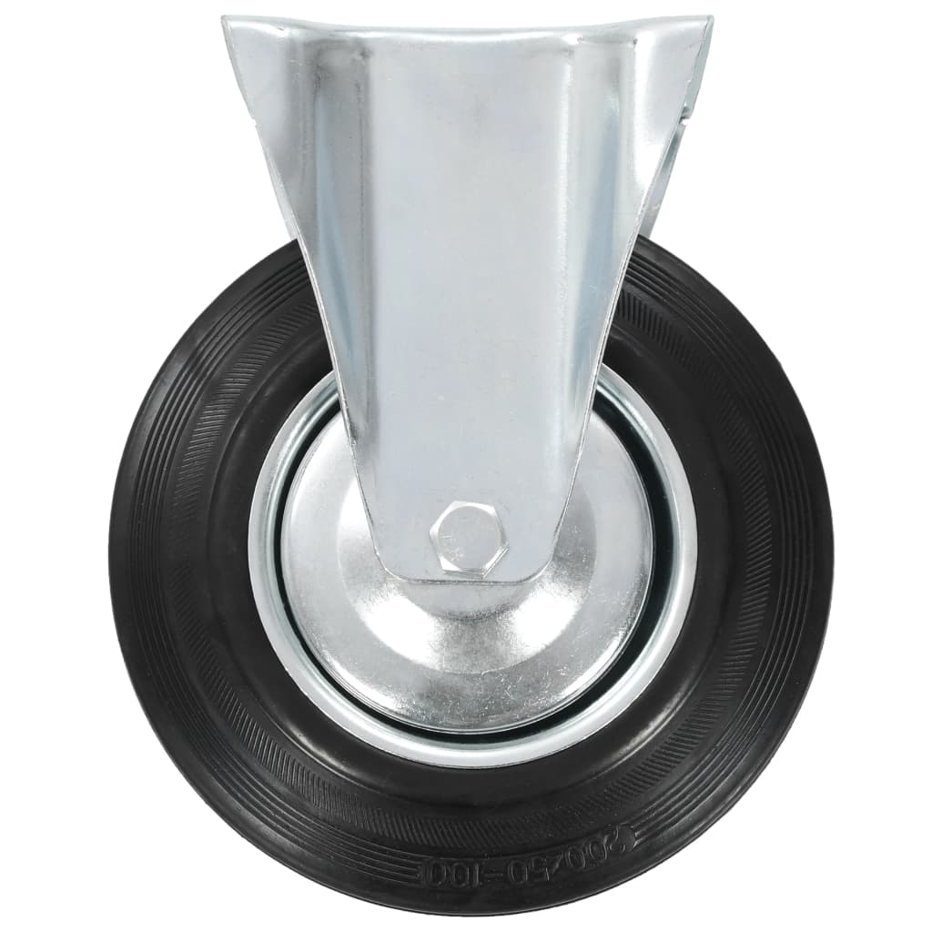 vidaXL Roți fixe, 24 buc., 200 mm vidaXL Roți fixe, 24 buc., 200 mm