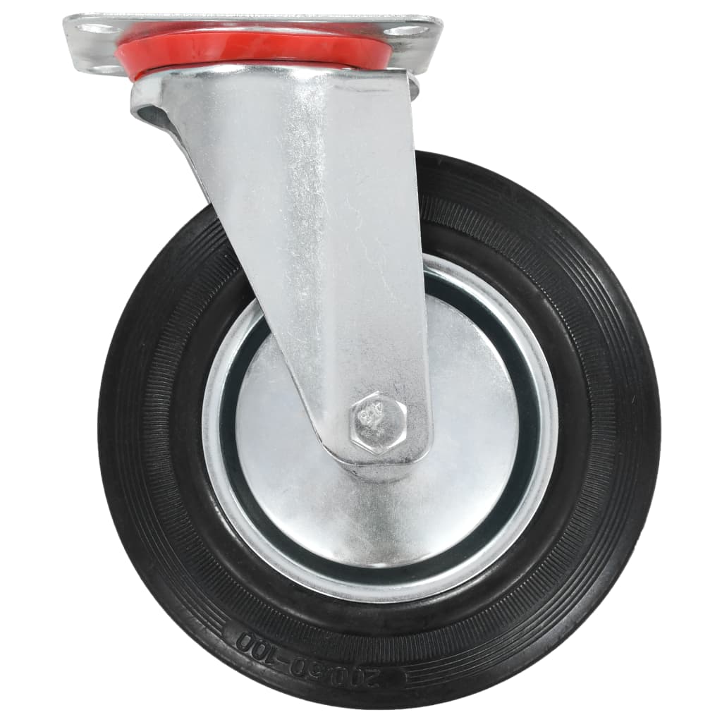 vidaXL Roți pivotante, 8 buc., 200 mm vidaXL Roți pivotante, 8 buc., 200 mm