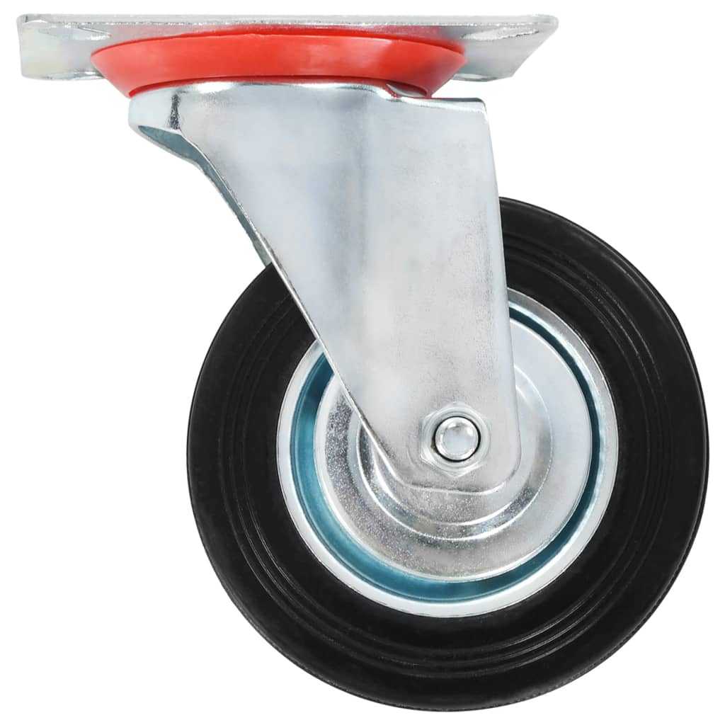 vidaXL Roți pivotante, 16 buc., 100 mm vidaXL Roți pivotante, 16 buc., 100 mm