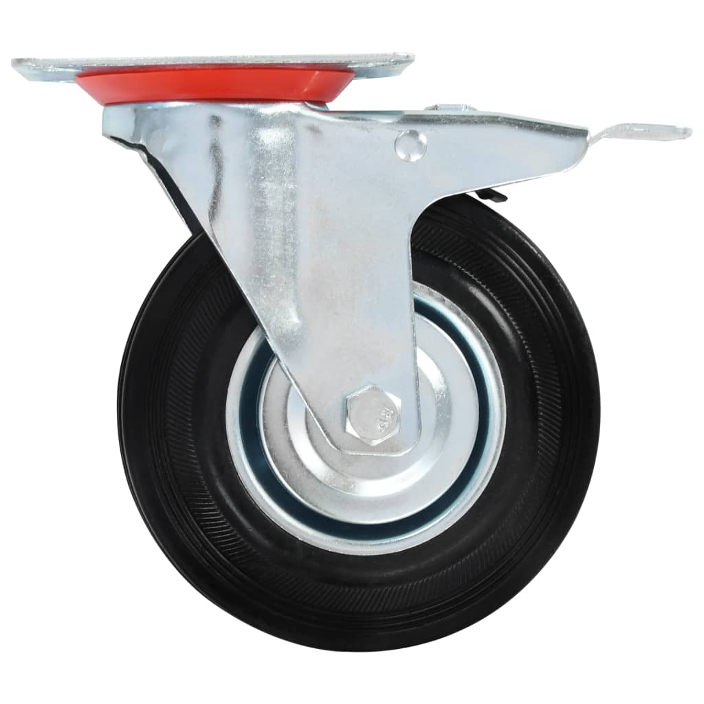 vidaXL Roți pivotante, 24 buc., 125 mm vidaXL Roți pivotante, 24 buc., 125 mm
