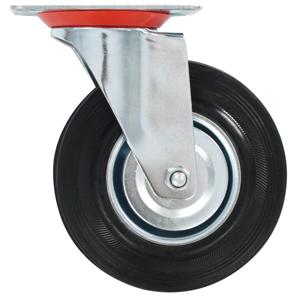 vidaXL Roți pivotante, 24 buc., 125 mm vidaXL Roți pivotante, 24 buc., 125 mm