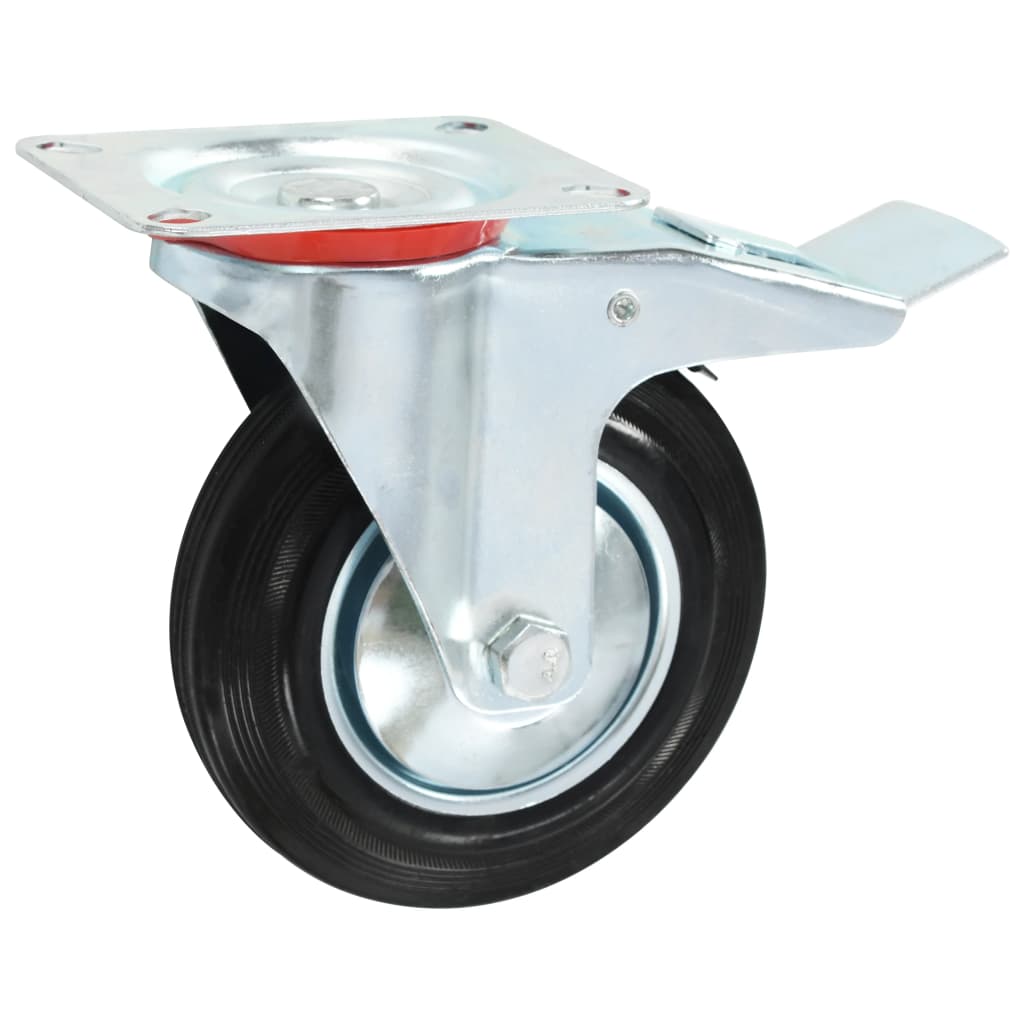 vidaXL Roți pivotante, 12 buc., 160 mm vidaXL Roți pivotante, 12 buc., 160 mm