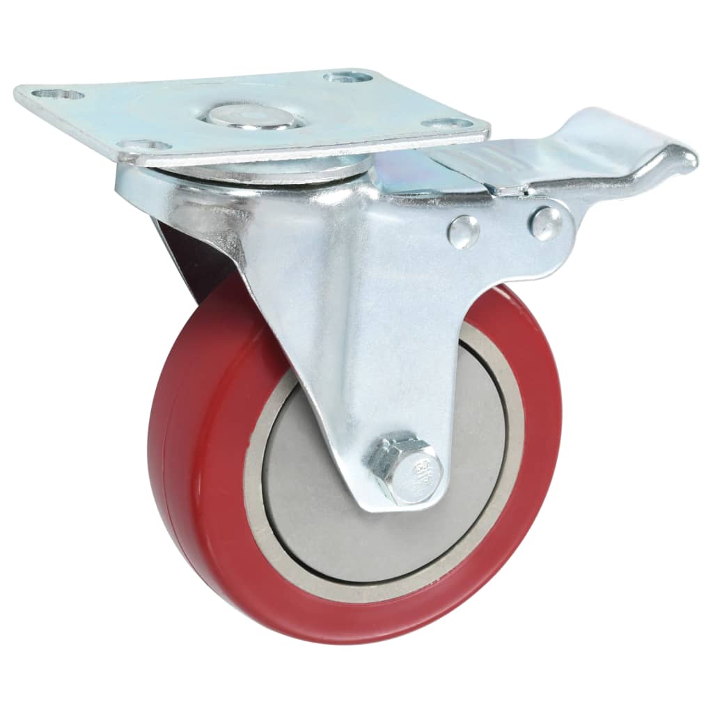 vidaXL Roți pivotante, 24 buc., 100 mm vidaXL Roți pivotante, 24 buc., 100 mm