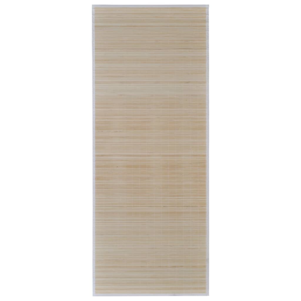 vidaXL Covoare de bambus natural, 2 buc., 120x180 cm, dreptunghiulare