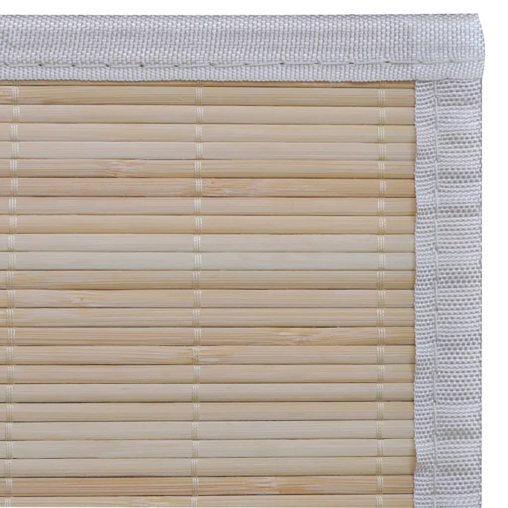 vidaXL Covoare de bambus natural, 4 buc., 120x180 cm, dreptunghiulare vidaXL Covoare de bambus natural, 4 buc., 120x180 cm, dreptunghiulare
