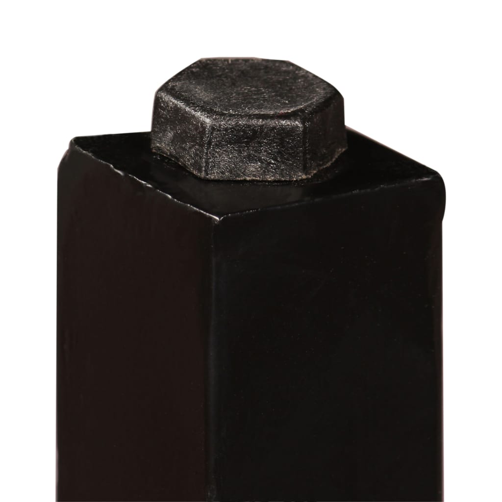 vidaXL Set de bar, 5 piese, lemn masiv și piele naturală