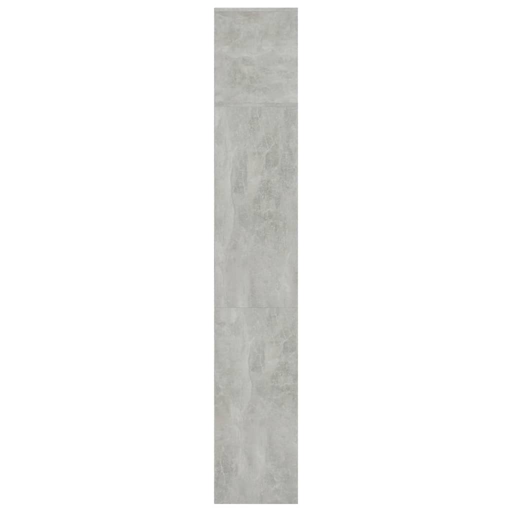 vidaXL Set bibliotecă/comodă TV, 3 piese, gri beton, 180x30x180 cm vidaXL Set bibliotecă/comodă TV, 3 piese, gri beton, 180x30x180 cm