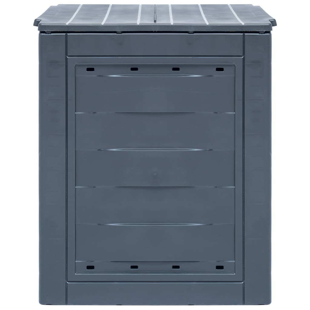 vidaXL Compostoare de grădină, 2 buc., gri, 60 x 60 x 73 cm, 520 L vidaXL Compostoare de grădină, 2 buc., gri, 60 x 60 x 73 cm, 520 L