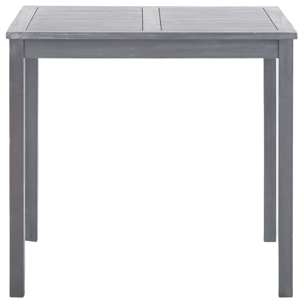 vidaXL Set mobilier de grădină, 5 piese, gri, lemn masiv de acacia vidaXL Set mobilier de grădină, 5 piese, gri, lemn masiv de acacia