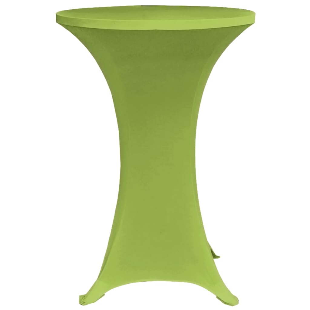 vidaXL Husă elastică pentru masă, 4 buc., verde, 60 cm vidaXL Husă elastică pentru masă, 4 buc., verde, 60 cm