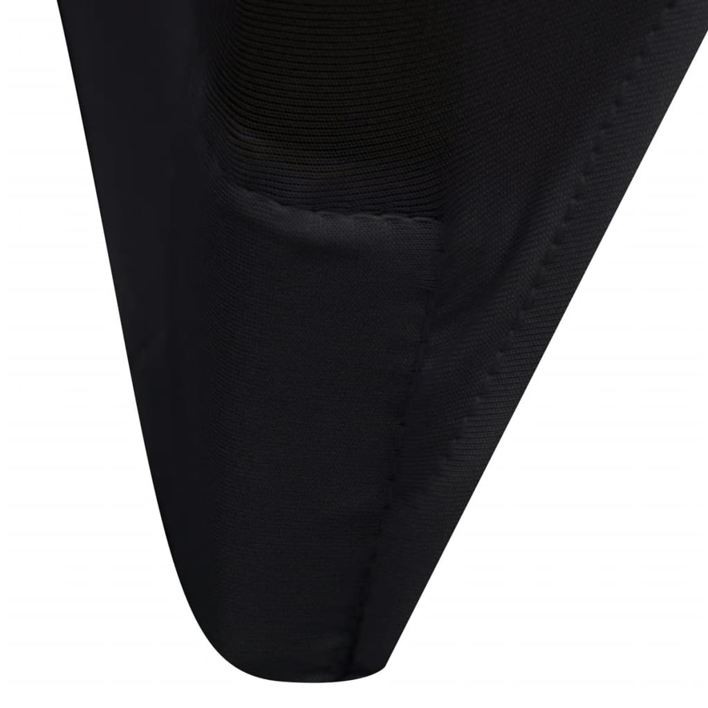 vidaXL Huse elastice pentru scaun, 12 buc., negru vidaXL Huse elastice pentru scaun, 12 buc., negru