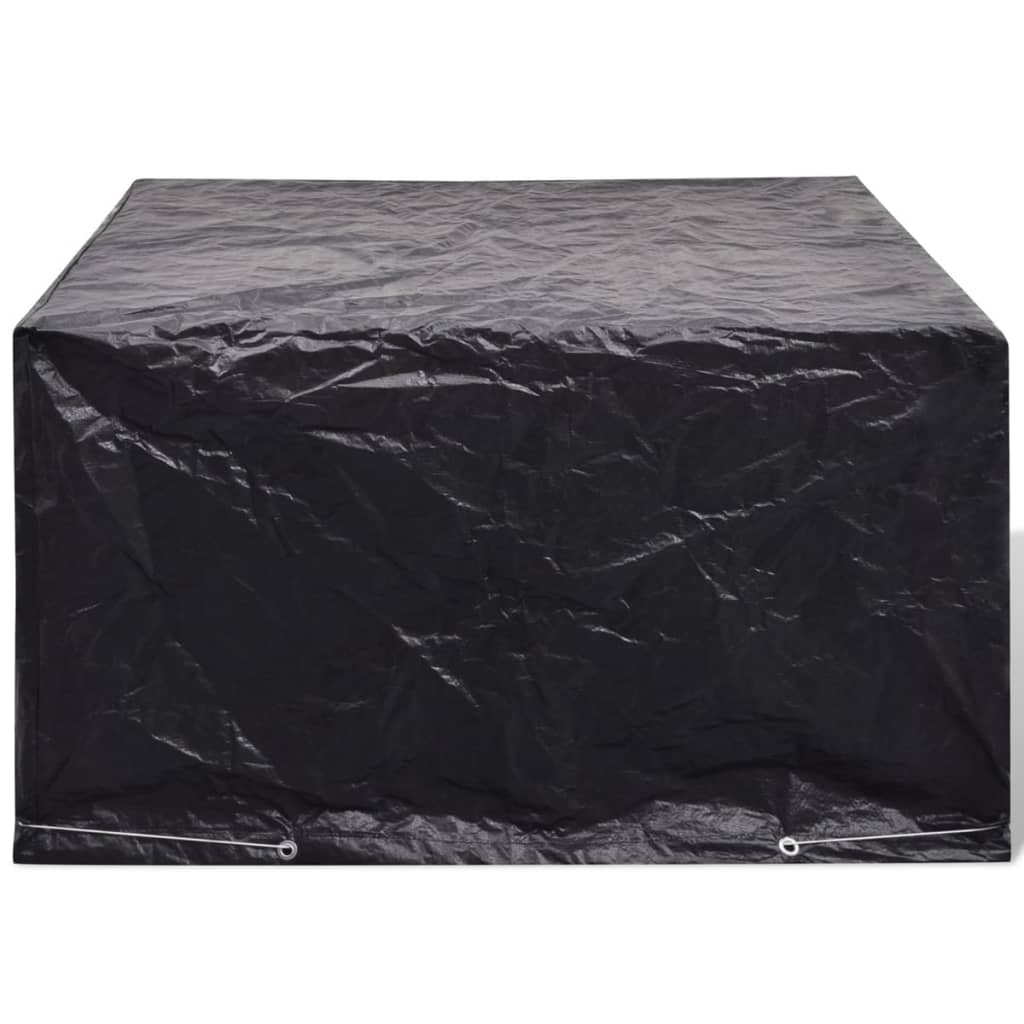 vidaXL Huse mobilier grădină 2 buc. set poliratan 8 ocheți 172x113 cm vidaXL Huse mobilier grădină 2 buc. set poliratan 8 ocheți 172x113 cm