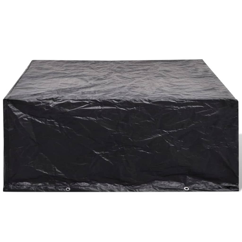 vidaXL Huse mobilier grădină, 2 buc., 260 x 260 x 90 cm, 10 ocheți vidaXL Huse mobilier grădină, 2 buc., 260 x 260 x 90 cm, 10 ocheți