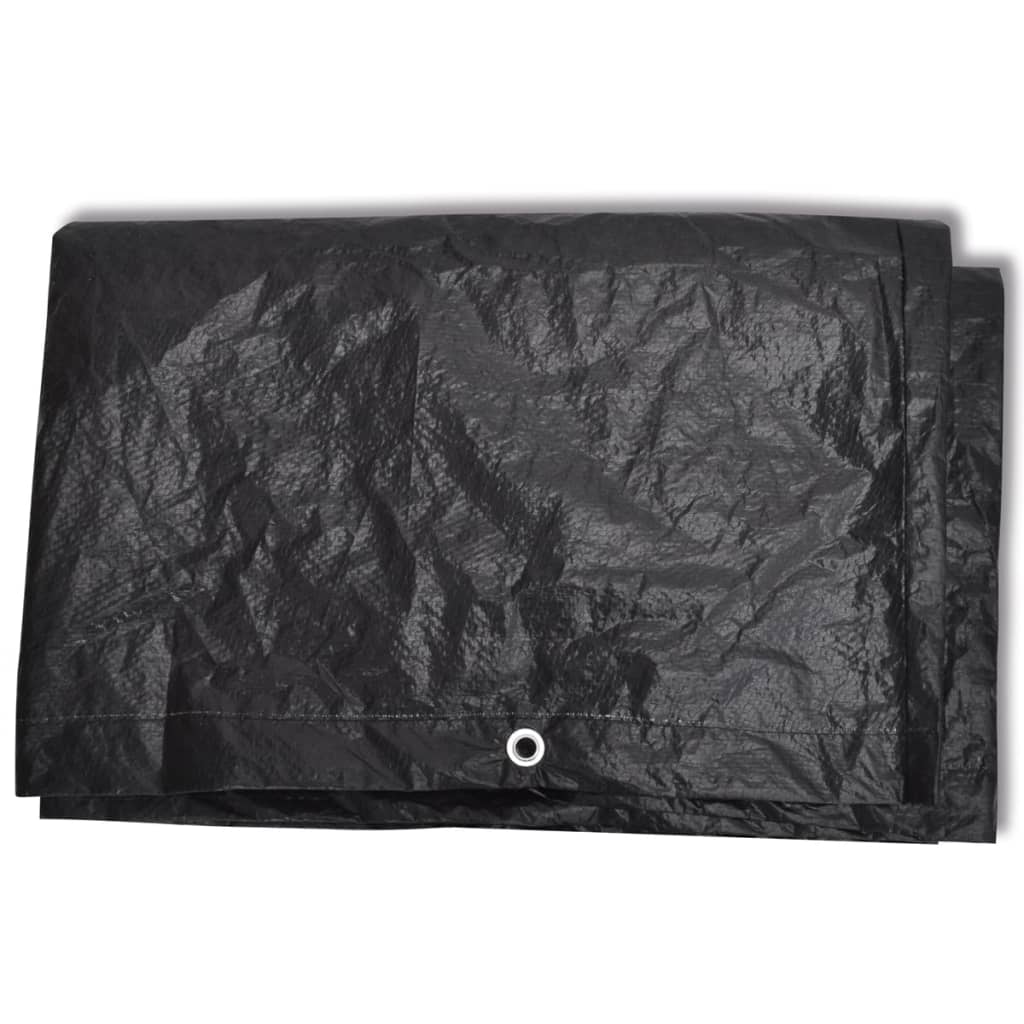 vidaXL Huse mobilier grădină, 2 buc., 260 x 260 x 90 cm, 10 ocheți vidaXL Huse mobilier grădină, 2 buc., 260 x 260 x 90 cm, 10 ocheți