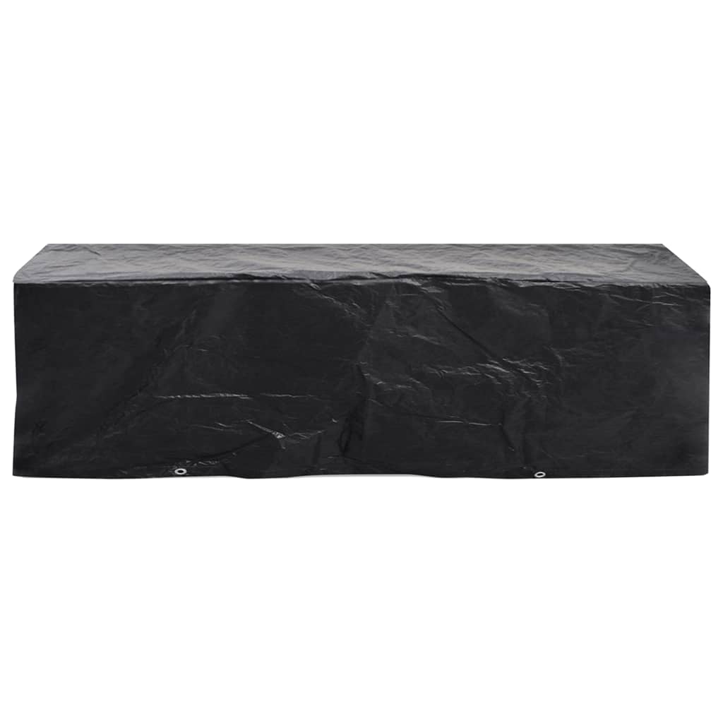 vidaXL Husă șezlong de grădină, 2 buc., 8 ocheți, 218 x 77 x 55 cm vidaXL Husă șezlong de grădină, 2 buc., 8 ocheți, 218 x 77 x 55 cm