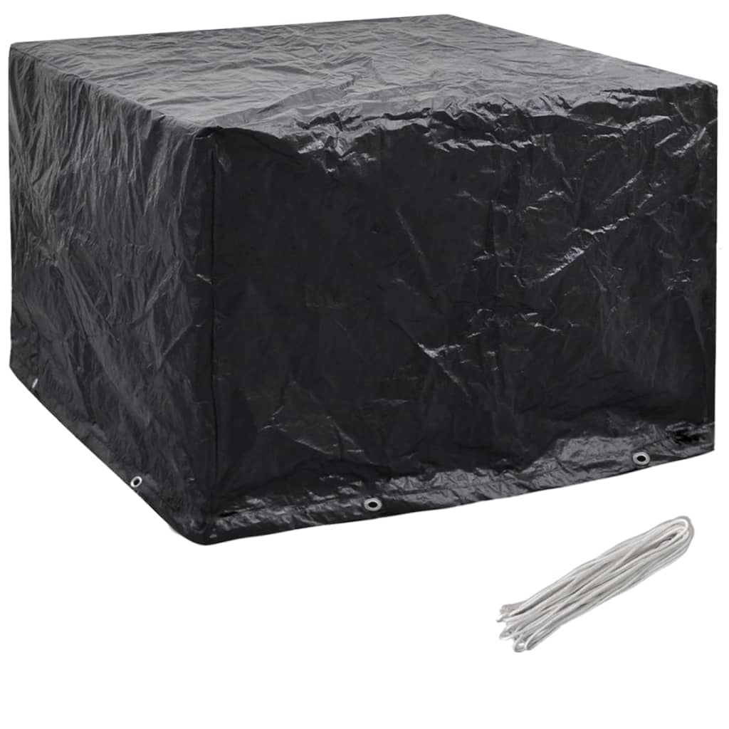 vidaXL Huse mobilier grădină, 2 buc., 8 ocheți, 122 x 112 x 98 cm vidaXL Huse mobilier grădină, 2 buc., 8 ocheți, 122 x 112 x 98 cm
