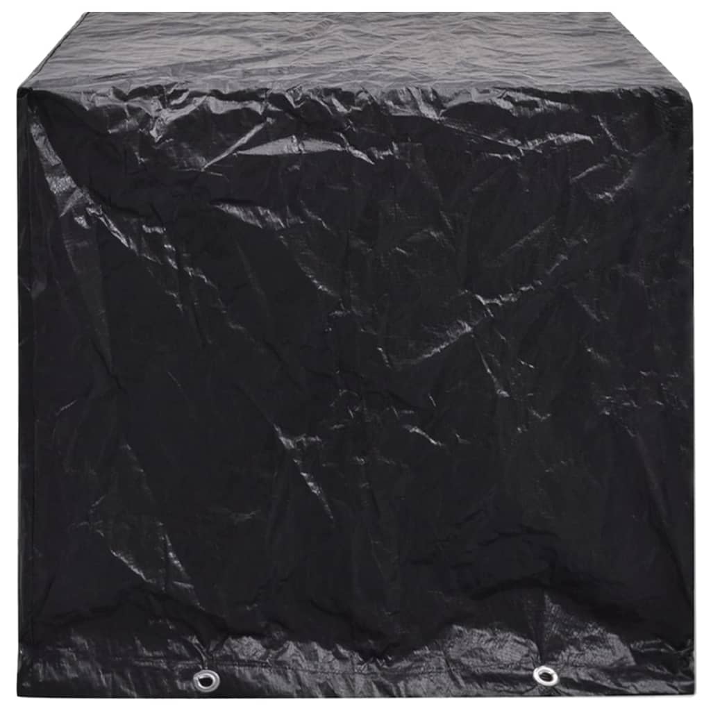 vidaXL Huse mobilier grădină, 2 buc., 8 ocheți, 122 x 112 x 98 cm vidaXL Huse mobilier grădină, 2 buc., 8 ocheți, 122 x 112 x 98 cm
