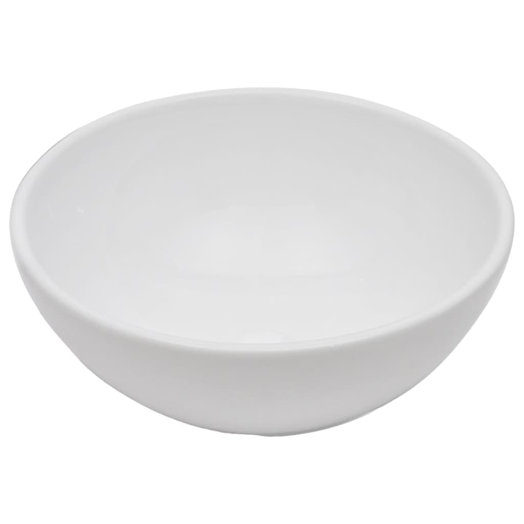 vidaXL Set mobilier de baie din două piese, stejar, ceramică