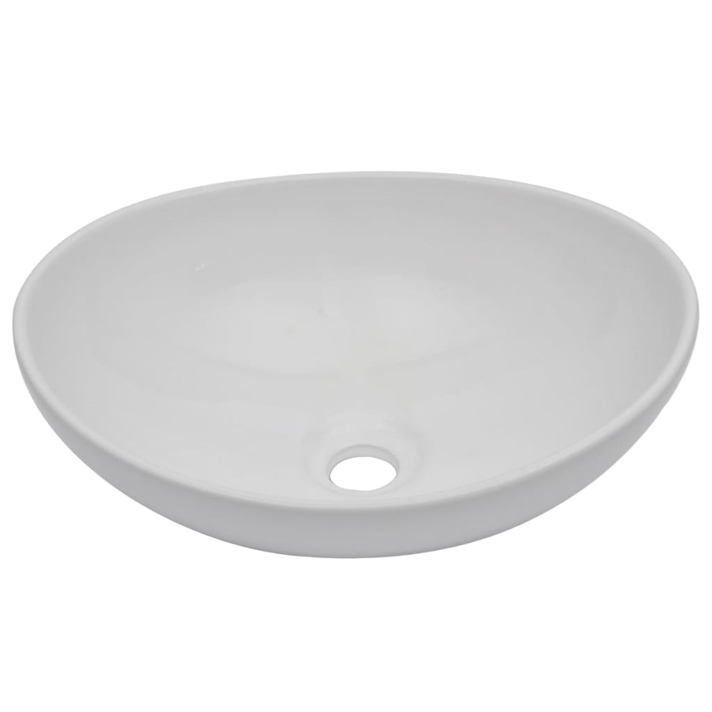 vidaXL Set mobilier de baie, 2 piese, gri, ceramică vidaXL Set mobilier de baie, 2 piese, gri, ceramică