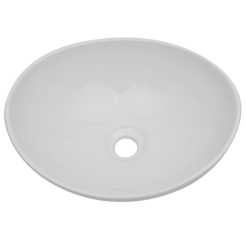 vidaXL Set mobilier de baie, 2 piese, gri, ceramică vidaXL Set mobilier de baie, 2 piese, gri, ceramică