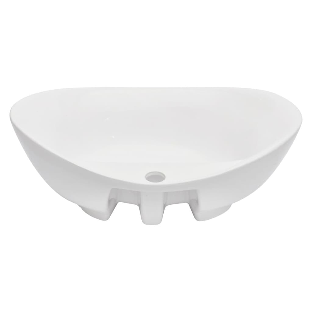 vidaXL Set mobilier de baie, 2 piese, gri, ceramică vidaXL Set mobilier de baie, 2 piese, gri, ceramică