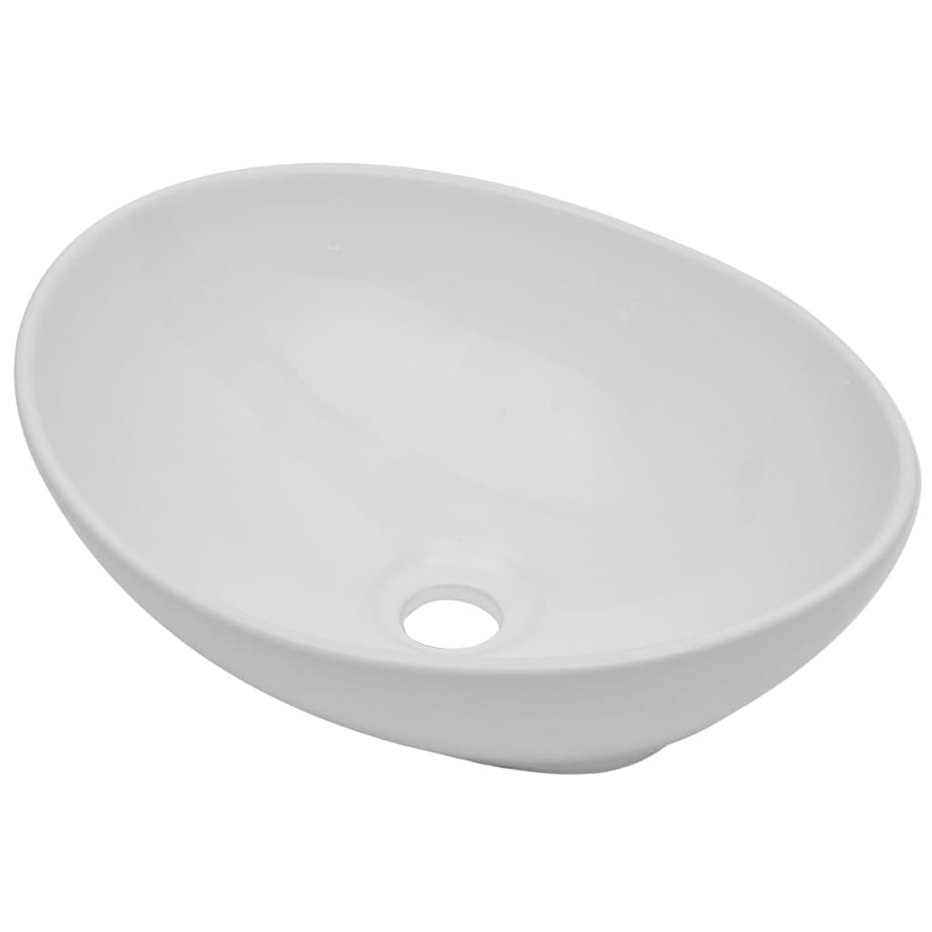 vidaXL Set mobilier de baie, 2 piese, negru, ceramică vidaXL Set mobilier de baie, 2 piese, negru, ceramică