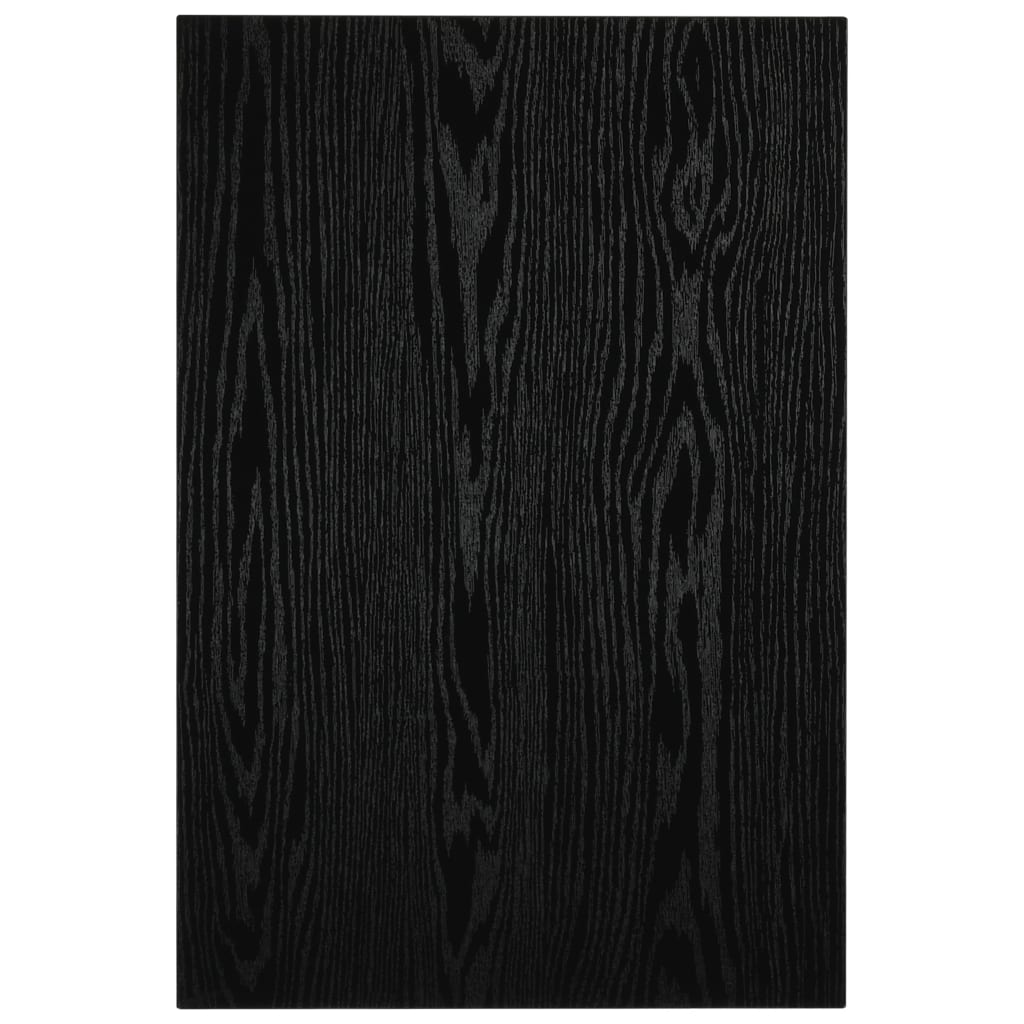 vidaXL Set mobilier de baie, 2 piese, negru, ceramică vidaXL Set mobilier de baie, 2 piese, negru, ceramică