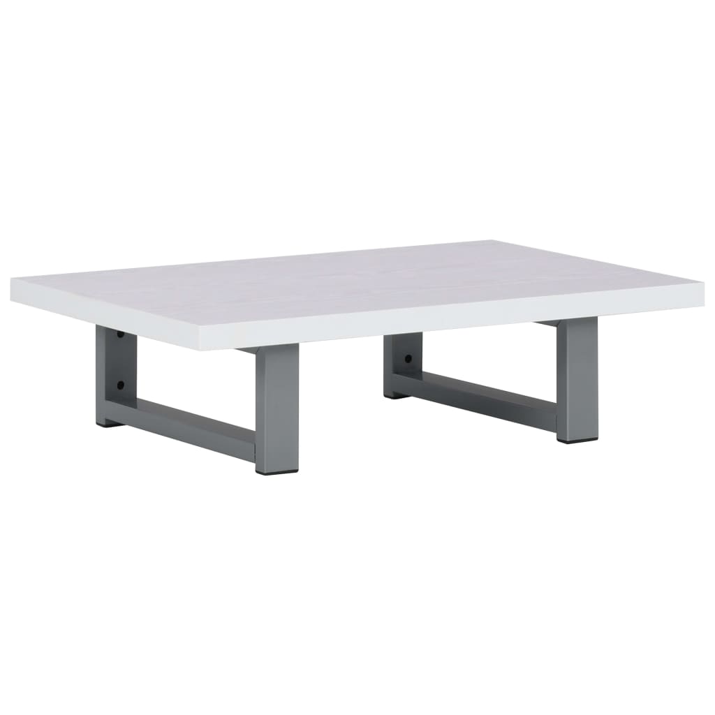 vidaXL Set mobilier de baie, 2 piese, alb, ceramică vidaXL Set mobilier de baie, 2 piese, alb, ceramică