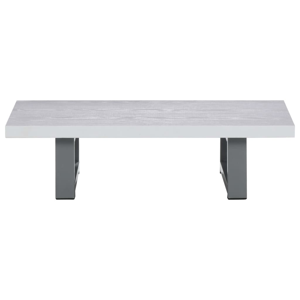 vidaXL Set mobilier de baie, 2 piese, alb, ceramică vidaXL Set mobilier de baie, 2 piese, alb, ceramică