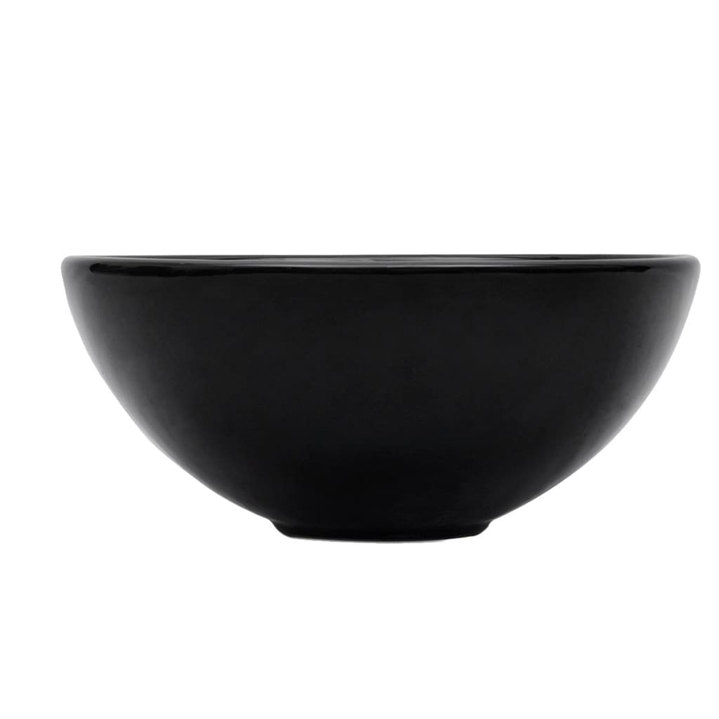 vidaXL Set mobilier de baie, 2 piese, alb, ceramică vidaXL Set mobilier de baie, 2 piese, alb, ceramică