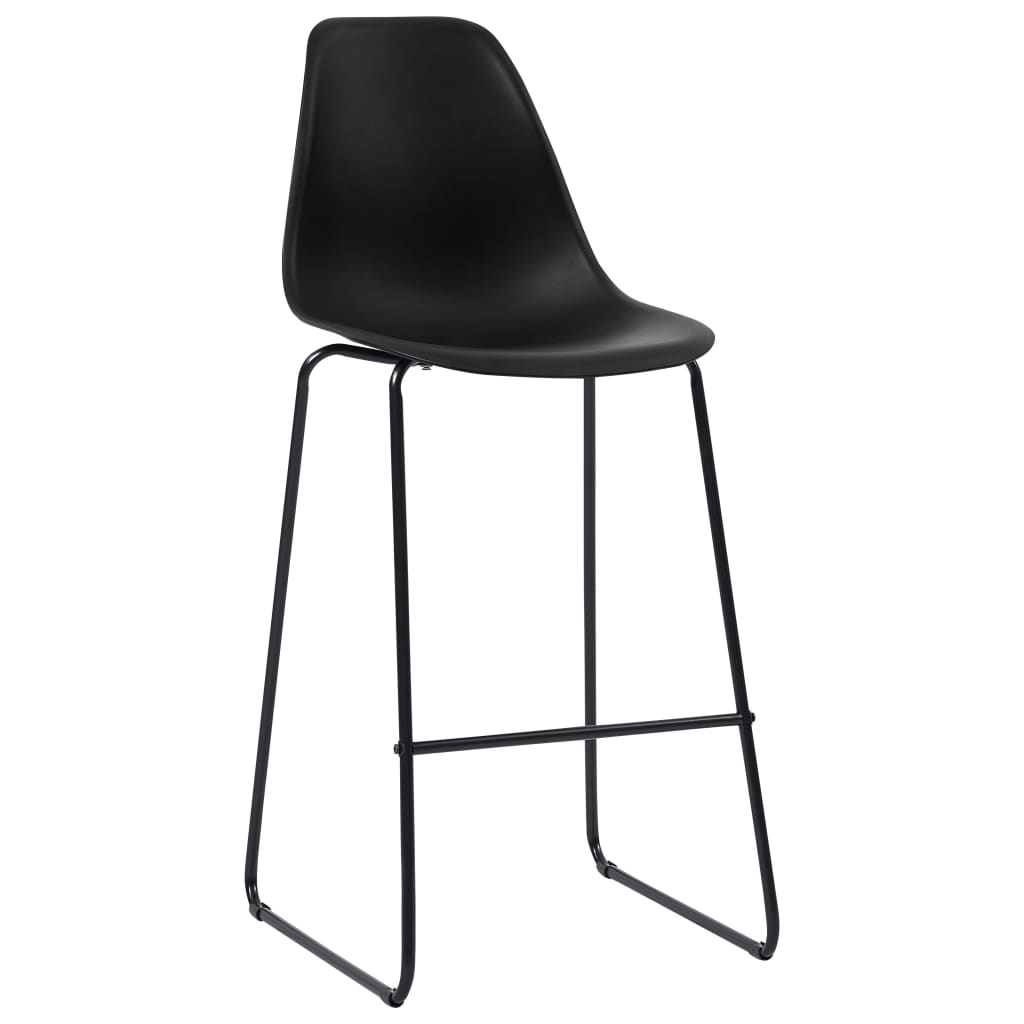 vidaXL Set de bar, 5 piese, negru, plastic vidaXL Set de bar, 5 piese, negru, plastic
