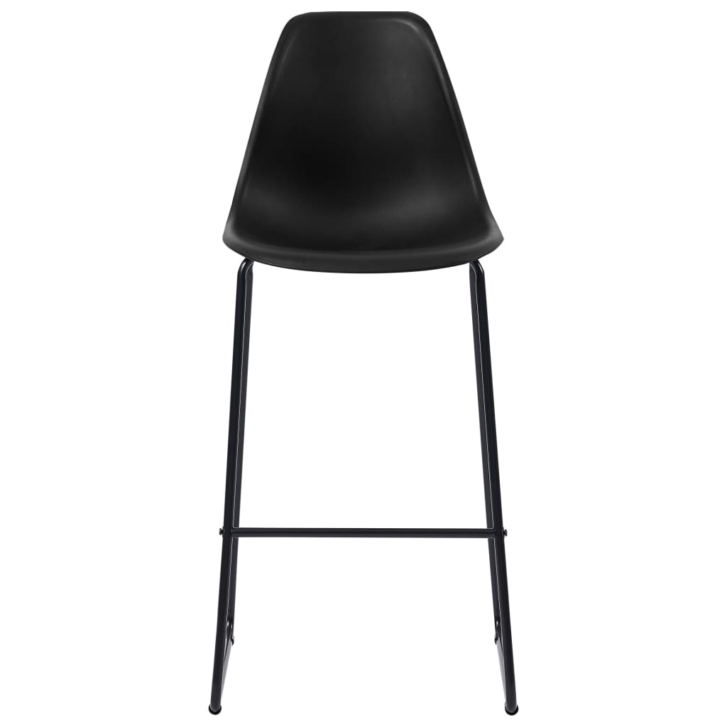 vidaXL Set de bar, 5 piese, negru, plastic vidaXL Set de bar, 5 piese, negru, plastic