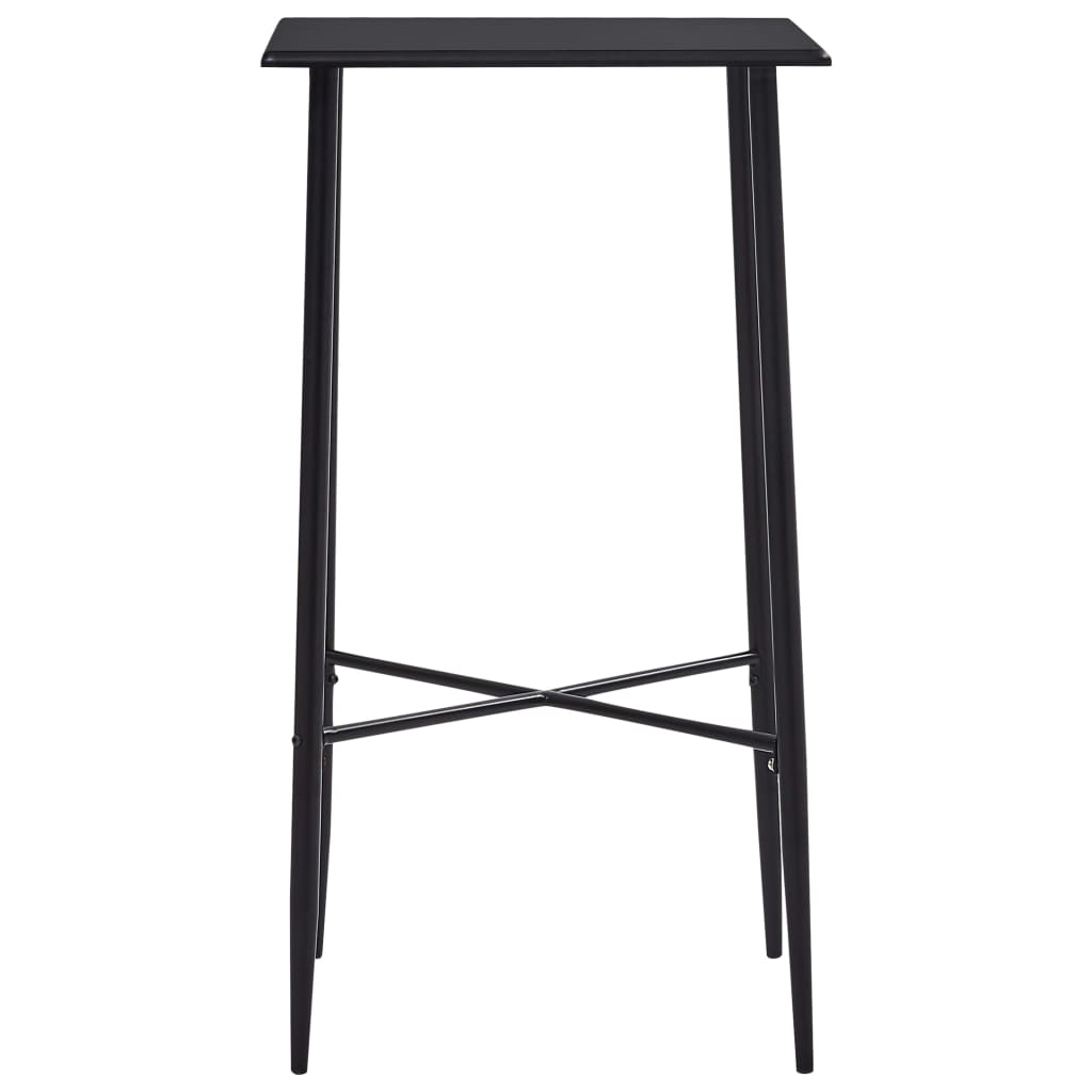 vidaXL Set mobilier de bar, 5 piese, negru, plastic vidaXL Set mobilier de bar, 5 piese, negru, plastic