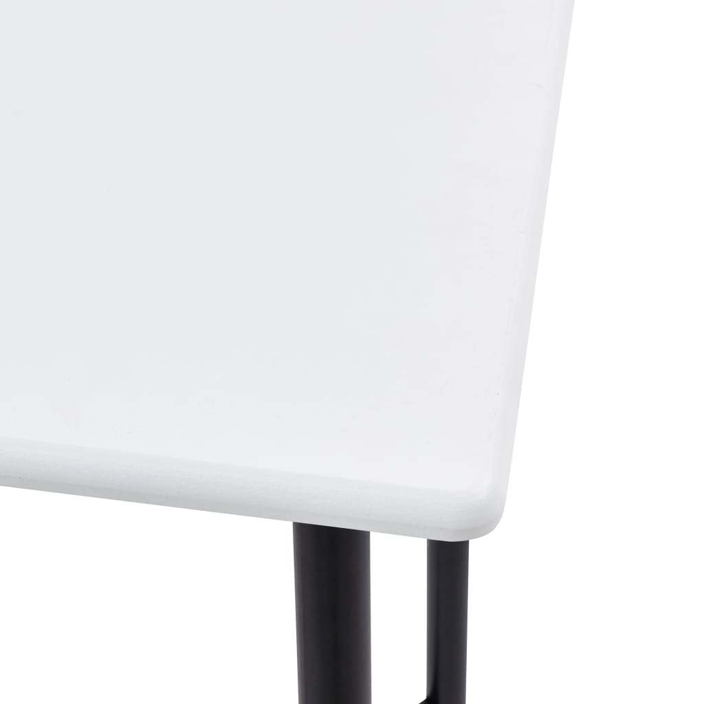 vidaXL Set mobilier de bar, 5 piese, negru, plastic vidaXL Set mobilier de bar, 5 piese, negru, plastic