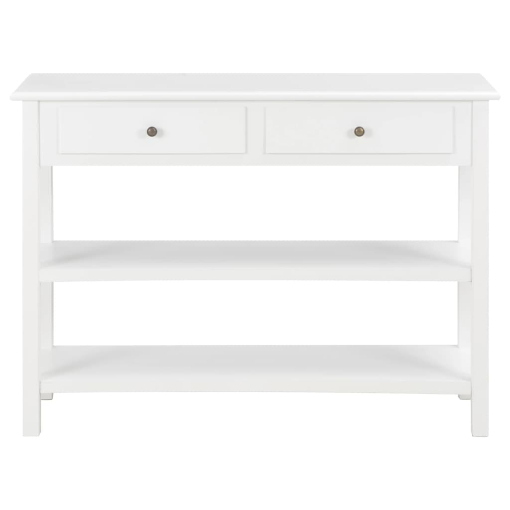vidaXL Dulap, alb, 110x35x80 cm, MDF