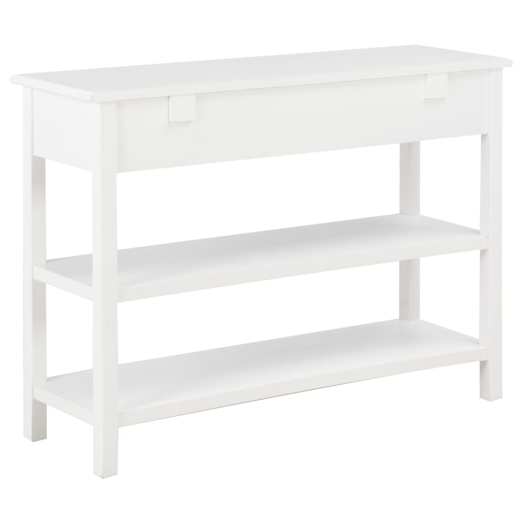 vidaXL Dulap, alb, 110x35x80 cm, MDF