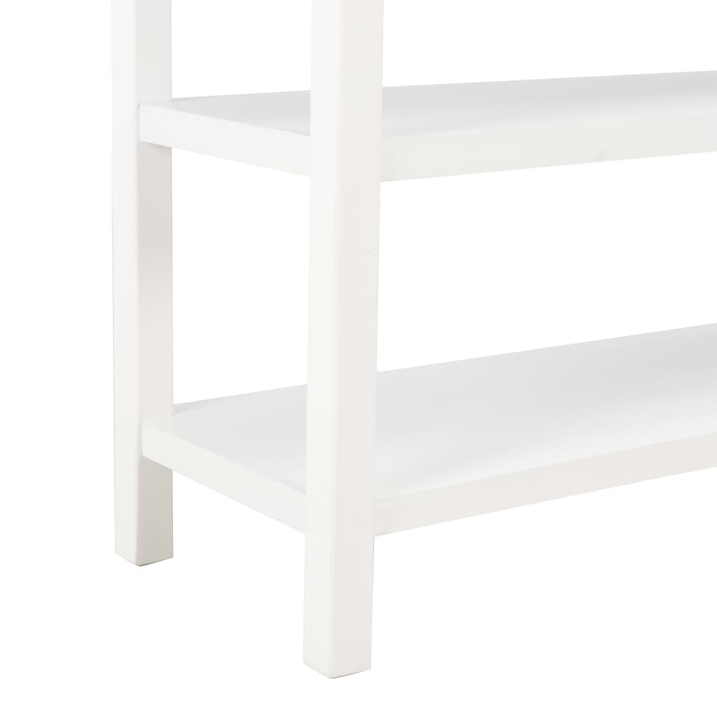 vidaXL Dulap, alb, 110x35x80 cm, MDF