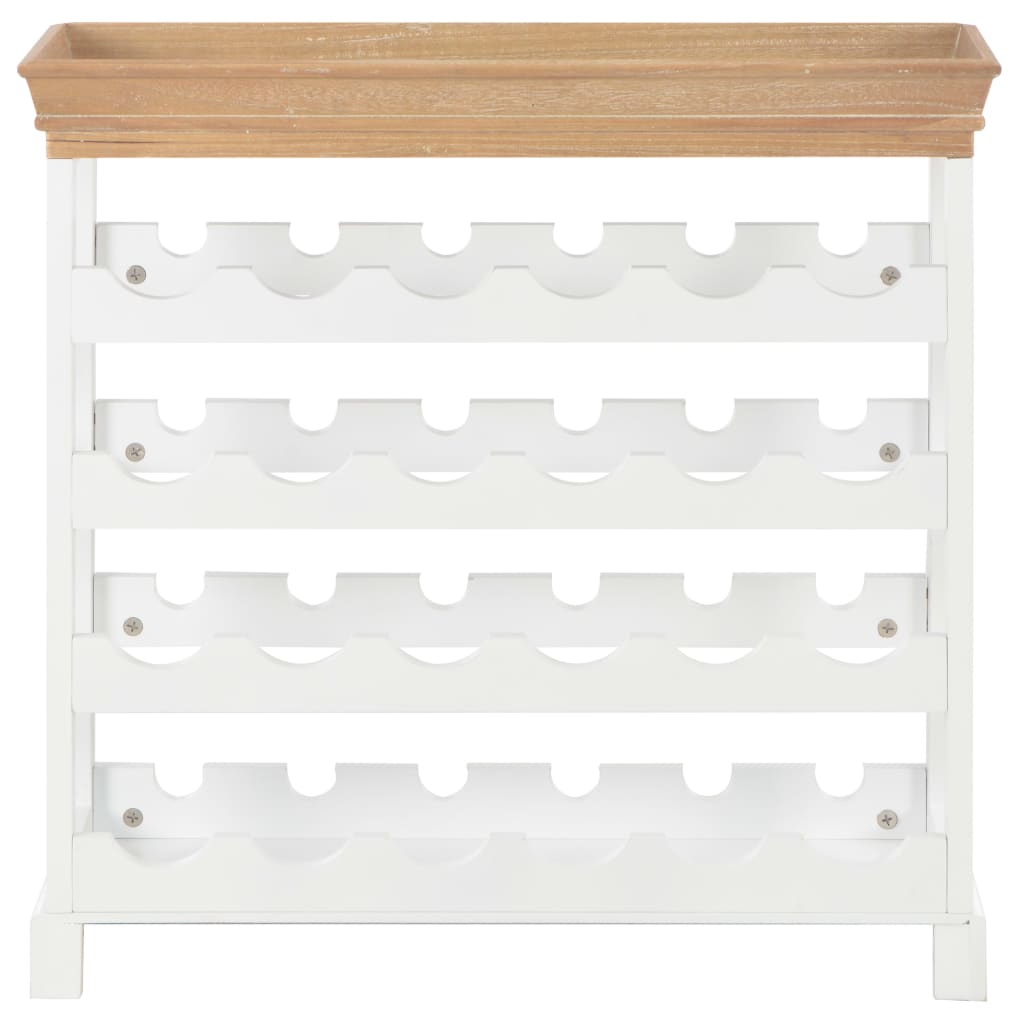 vidaXL Dulap de vinuri, alb, 70 x 22,5 x 70,5 cm, MDF vidaXL Dulap de vinuri, alb, 70 x 22,5 x 70,5 cm, MDF