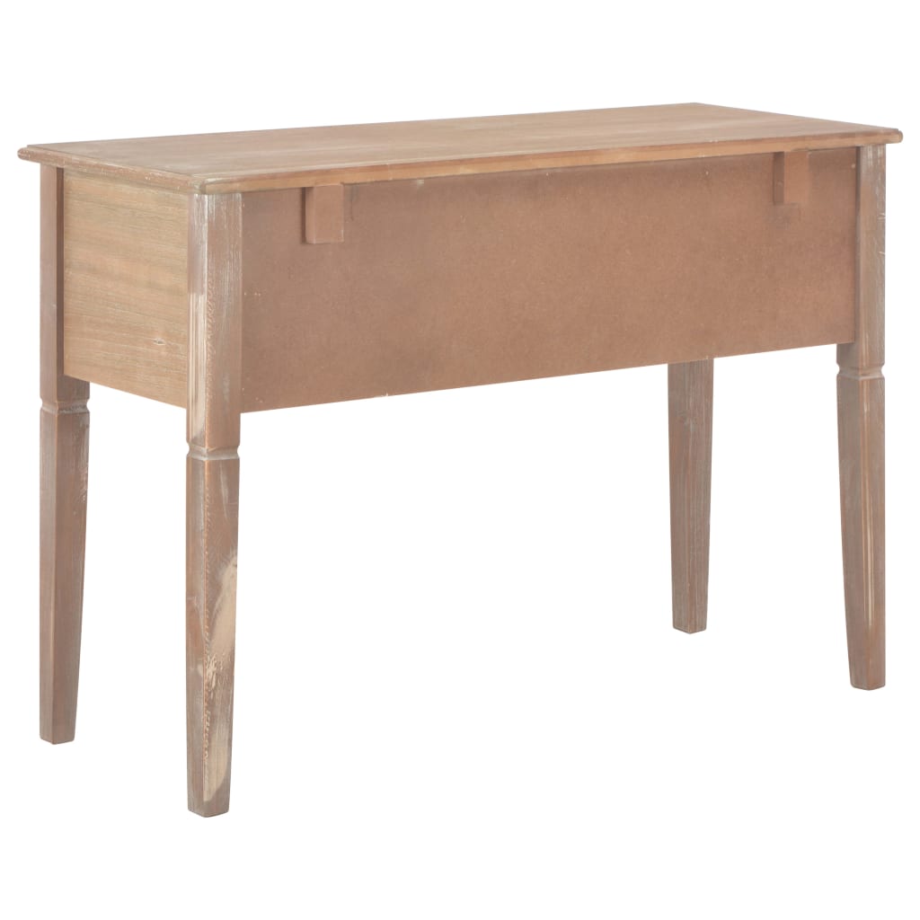 vidaXL Birou de scris, maro, 109,5x45x77,5 cm, lemn