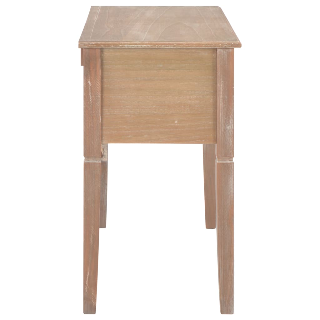 vidaXL Birou de scris, maro, 109,5x45x77,5 cm, lemn