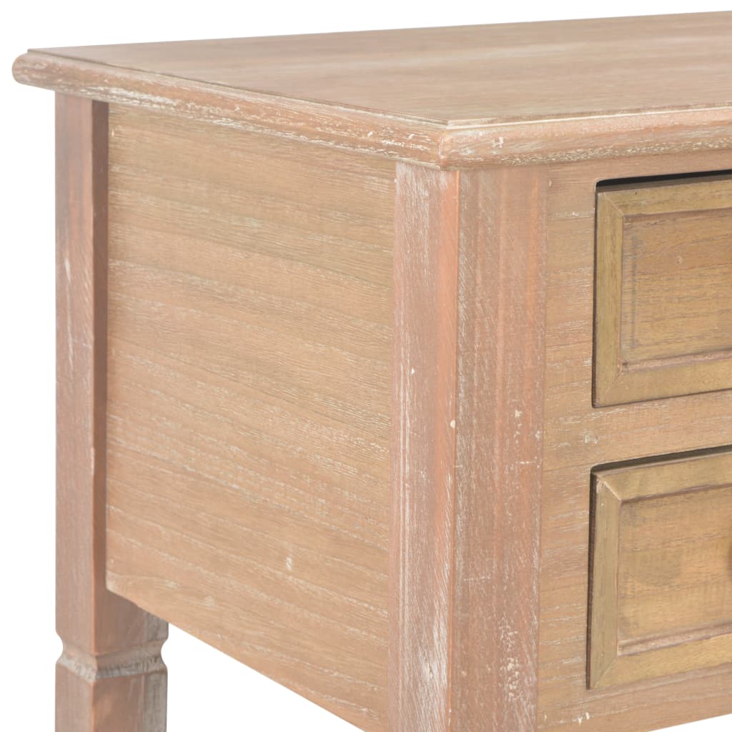 vidaXL Birou de scris, maro, 109,5x45x77,5 cm, lemn