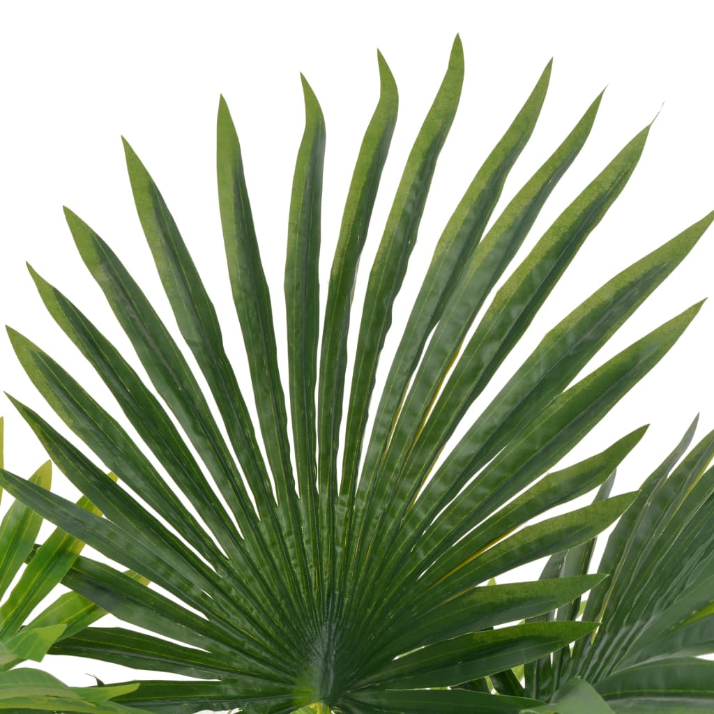 vidaXL Plantă artificială palmier cu ghiveci, verde, 70 cm
