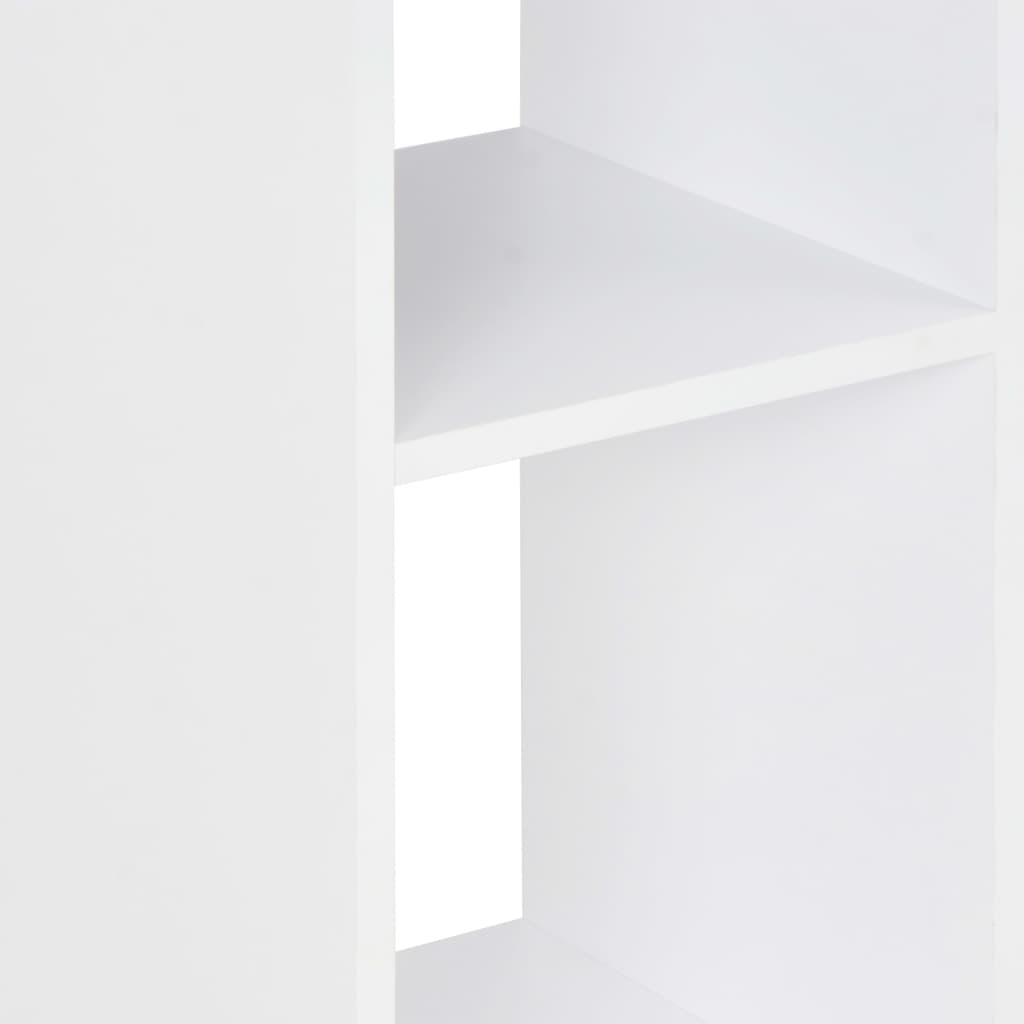 vidaXL Masă de bar, alb și gri antracit, 60 x 60 x 110 cm vidaXL Masă de bar, alb și gri antracit, 60 x 60 x 110 cm