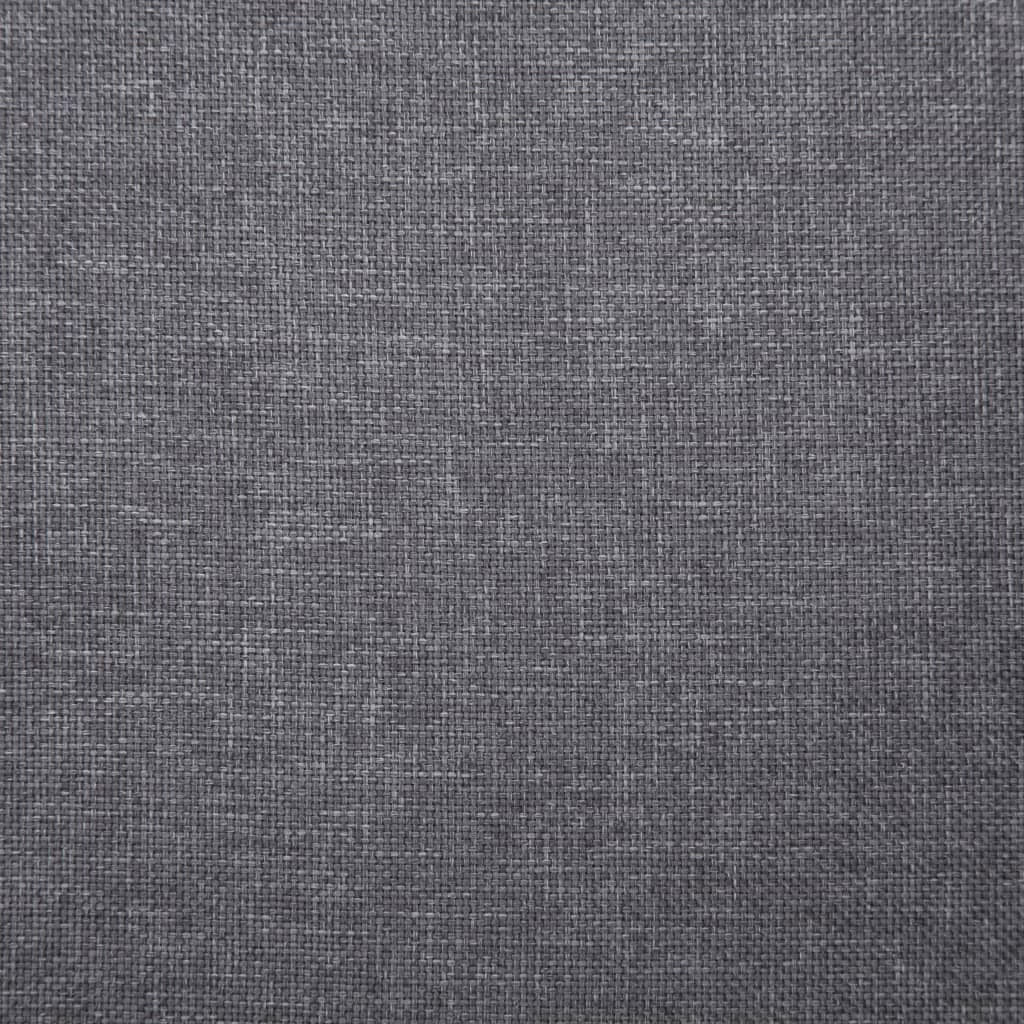vidaXL Bancă, gri deschis, 139,5 cm, poliester