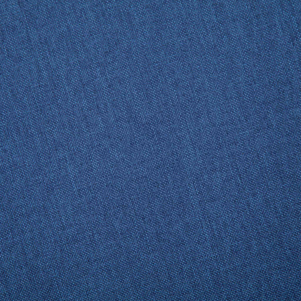 vidaXL Canapea cu 2 locuri, albastru, material textil vidaXL Canapea cu 2 locuri, albastru, material textil