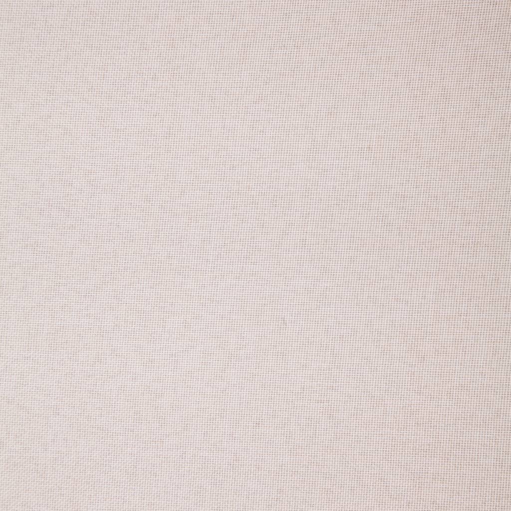 vidaXL Canapea cu 3 locuri, crem, material textil vidaXL Canapea cu 3 locuri, crem, material textil