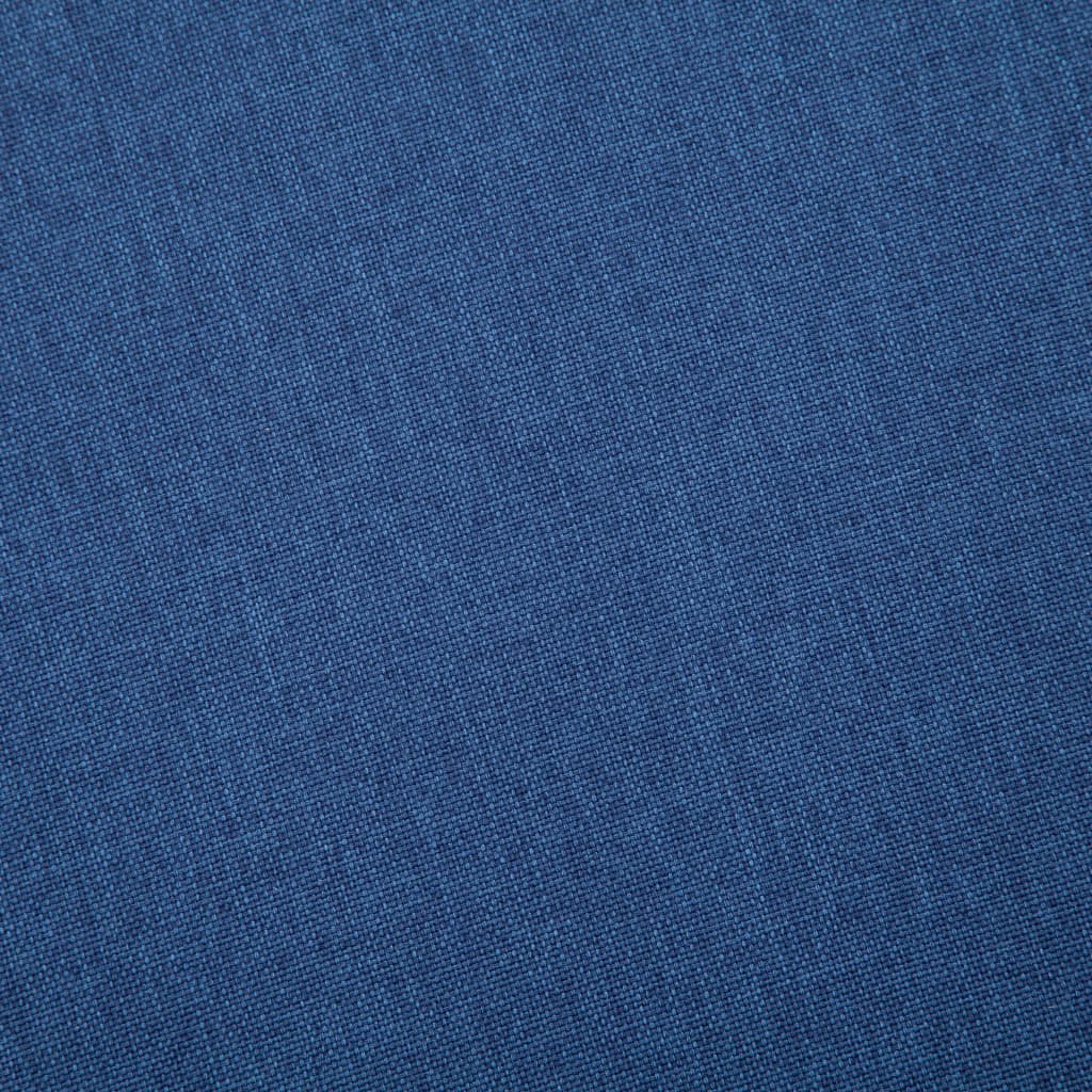 vidaXL Canapea cu 3 locuri, albastru, material textil vidaXL Canapea cu 3 locuri, albastru, material textil
